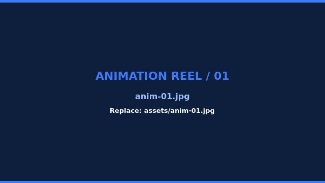 Animation Reel